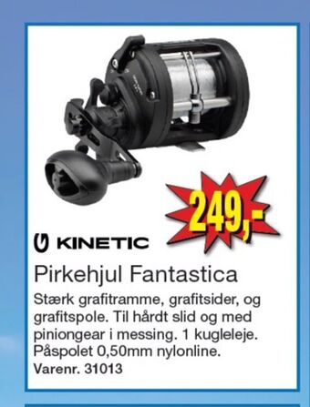 Harald Nyborg Kinetic fiskehjul tilbud