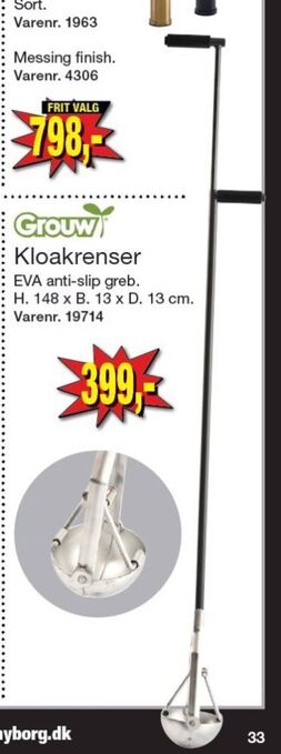 Harald Nyborg Grouw kloakrenser tilbud