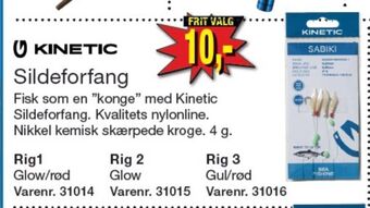 Harald Nyborg Kinetic fiskeforfang tilbud