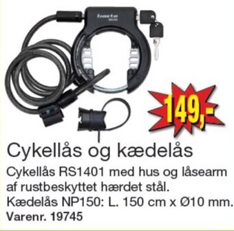 Harald Nyborg Basta cykellås tilbud