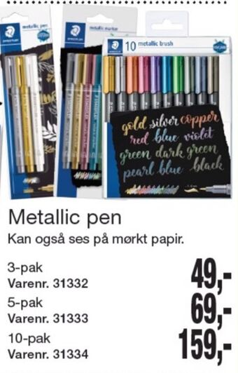 Harald Nyborg Staedtler tusser tilbud