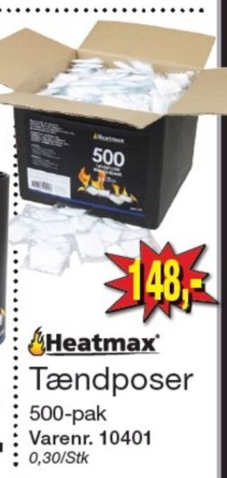 Harald Nyborg Heatmax tændposer tilbud