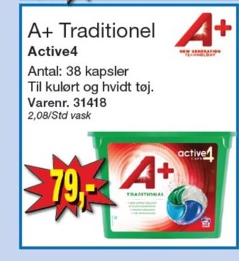 Harald Nyborg A+ vaskemiddel-tabs tilbud