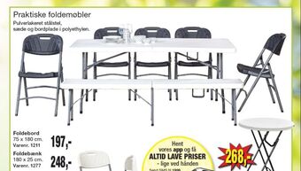 Harald Nyborg Ukendt foldebord tilbud