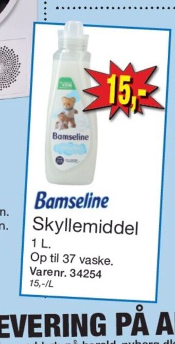 Harald Nyborg Bamseline skyllemiddel tilbud