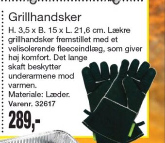 Harald Nyborg Outdoorchef grillhandske tilbud