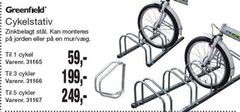 Harald Nyborg Greenfield cykelstander tilbud
