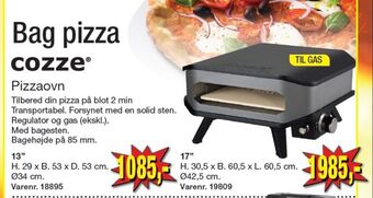 Harald Nyborg Cozze pizzaovn tilbud