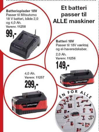 Harald Nyborg Mitsutomo batterilader tilbud