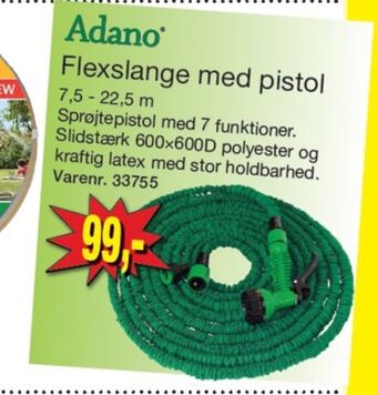 Harald Nyborg Adano haveslange tilbud
