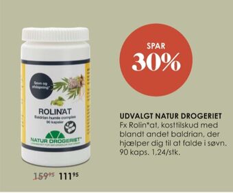 Matas Natur drogeriet kosttilskud tilbud