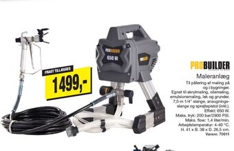 Harald Nyborg Probuilder malersprøjte tilbud