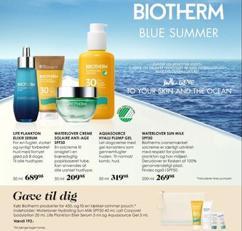 Matas Biotherm serum tilbud