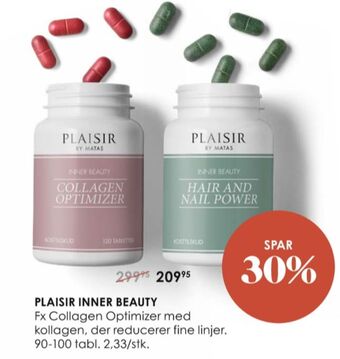 Matas Plaisir kosttilskud tilbud