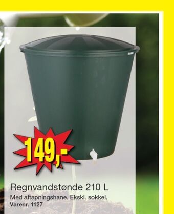 Harald Nyborg Ukendt regnvandstønde tilbud