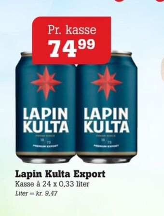 Poetzsch Padborg Lapin kulta øl tilbud