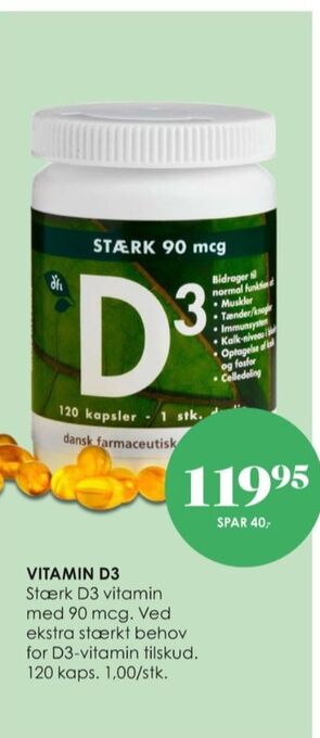 Matas Dansk farmaceutisk industri vitaminer tilbud