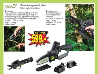 Harald Nyborg Grouw grensaks tilbud