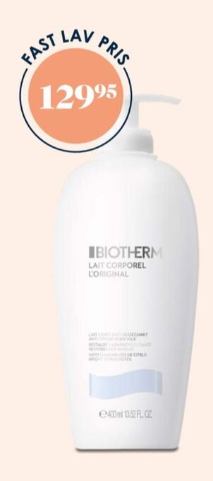 Matas Biotherm bodylotion tilbud