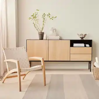 Sit´n Sleep Edge skænk, sort/ hvidpigm. eg tilbud
