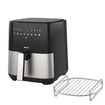 Kop & Kande Jocca digital airfryer sort/stål 5 liter 1450 watt tilbud