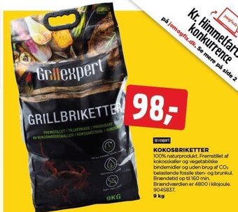 KOKOSBRIKETTER