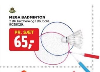 jem & fix MEGA BADMINTON tilbud