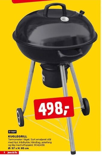 jem & fix KUGLEGRILL tilbud