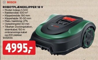 jem & fix ROBOTPLÆNEKLIPPER 18 V tilbud