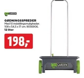 jem & fix GØDNINGSSPREDER tilbud