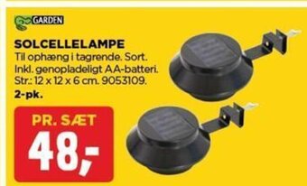 jem & fix SOLCELLELAMPE tilbud