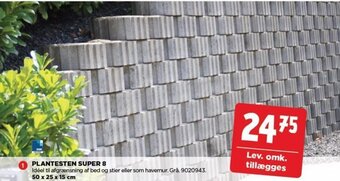 jem & fix PLANTESTEN SUPER 8 tilbud