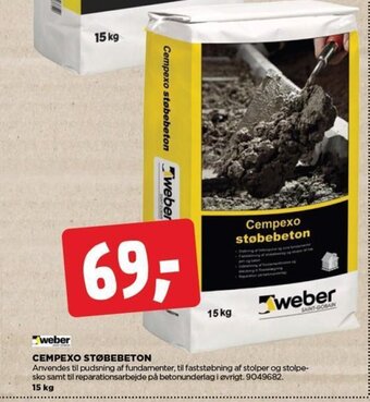 jem & fix CEMPEXO STØBEBETON tilbud