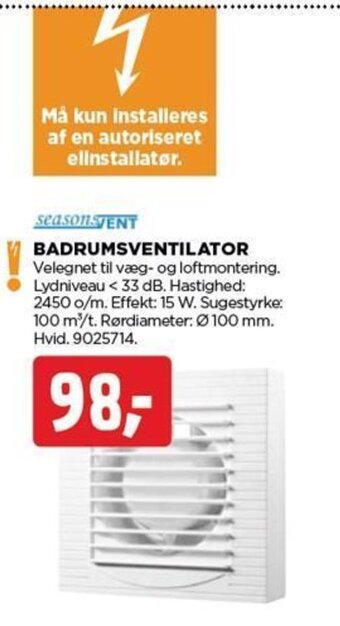 BADRUMSVENTILATOR