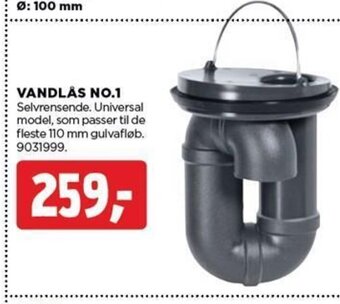 jem & fix VANDLÅS NO.1 tilbud