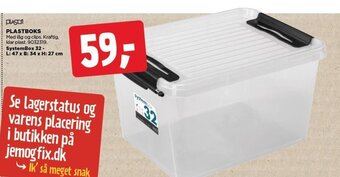 jem & fix PLASTBOKS tilbud