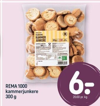 REMA 1000 REMA 1000 kammerjunkere 300 g tilbud