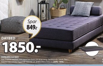 JYSK VARBJERG DAYBED tilbud