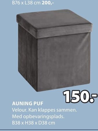 JYSK AUNING PUF tilbud