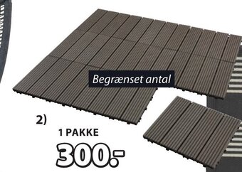 JYSK Brudeand Terrasseflise tilbud