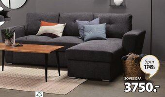 JYSK SOVESOFA tilbud
