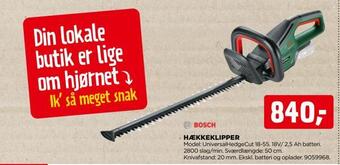 jem & fix Hækkeklipper tilbud