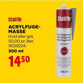 jem & fix Acrylfugemasse tilbud