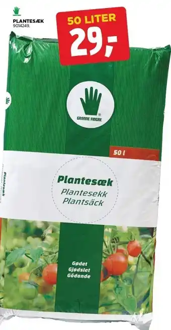 Plantesæk 50 liter