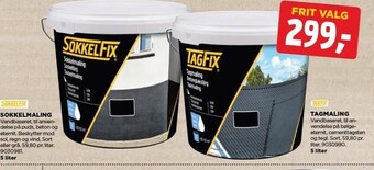 jem & fix Sokkelmaling eller tagmaling tilbud