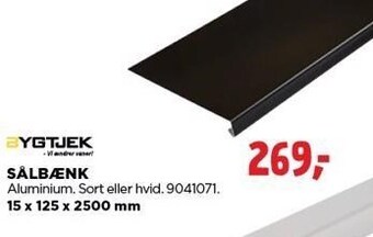 jem & fix Bygtjek sålbænk tilbud