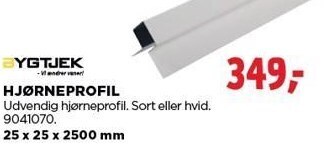 jem & fix Bygtjek hjørneprofil tilbud