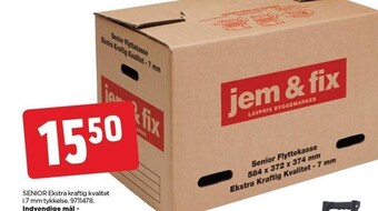 jem & fix Flyttekasse tilbud