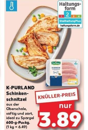 Kaufland K-PURLAND Schinken-schnitzel tilbud