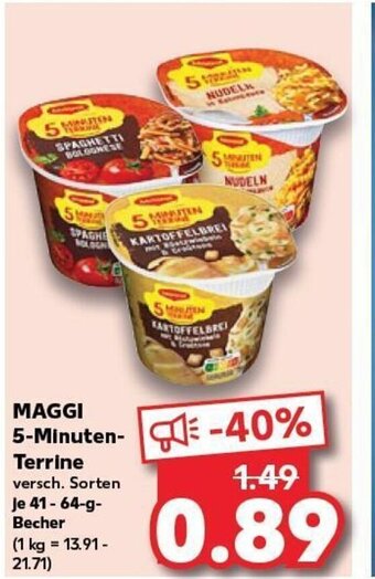Kaufland MAGGI 5-Minuten- Terrine tilbud